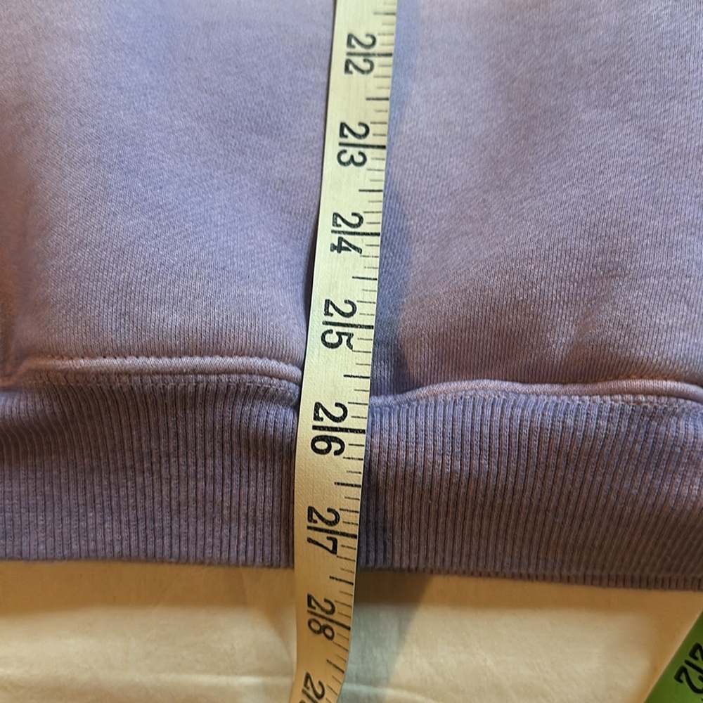 White Fox Ombré Hoodie Size S/M - Picture 7 of 9